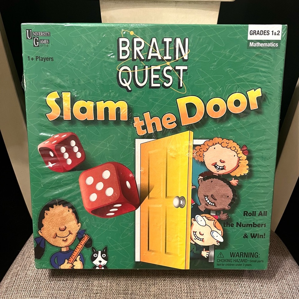 Must have for Christmas Giving! Brain Quest Slam the Door Game Grades 1 & 2